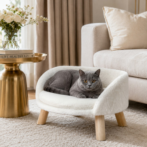 60cm elevated dog bed - elevated,