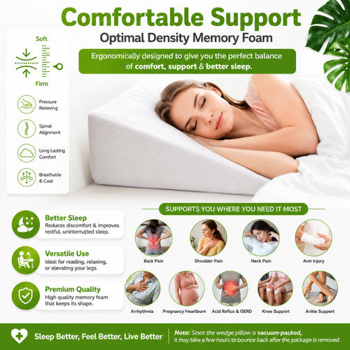 Large acid reflux pillow - acid,
