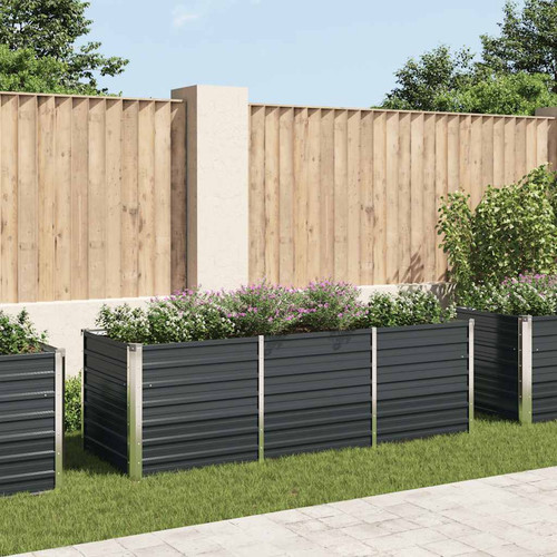 Raised garden bed anthracite - raised,