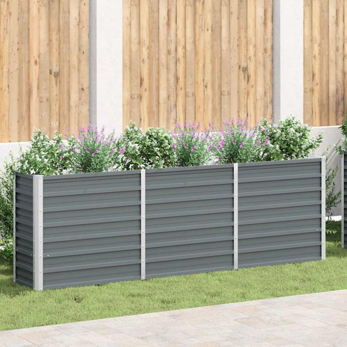 Raised garden bed galvanised - garden,