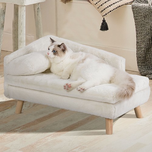 Elevated dog sofa - bed, shaped