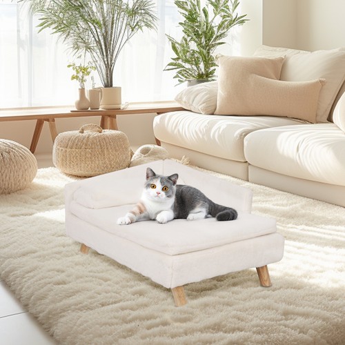Soft plush cat dog - plush, bed