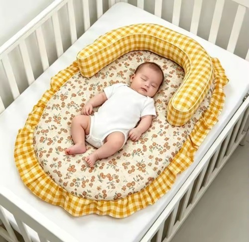 Cozy plaid bed soft cushion - plaid,