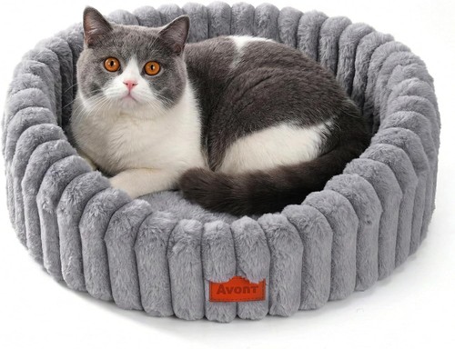 Avont fluffy cat bed - avont, with