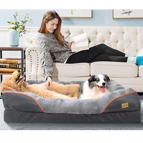 Big dog bed soft washable - dog,