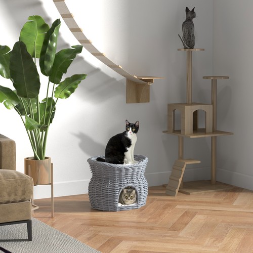 Pawhut tier elevated - 2-tier, pet
