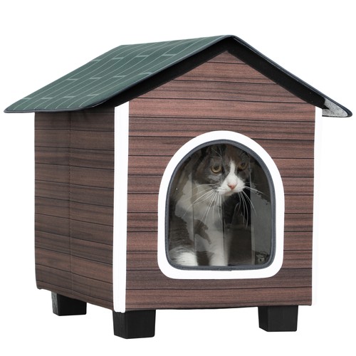 Pawhut outdoor cat - house, with