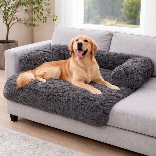 Fleece square sofa pet - square, bed