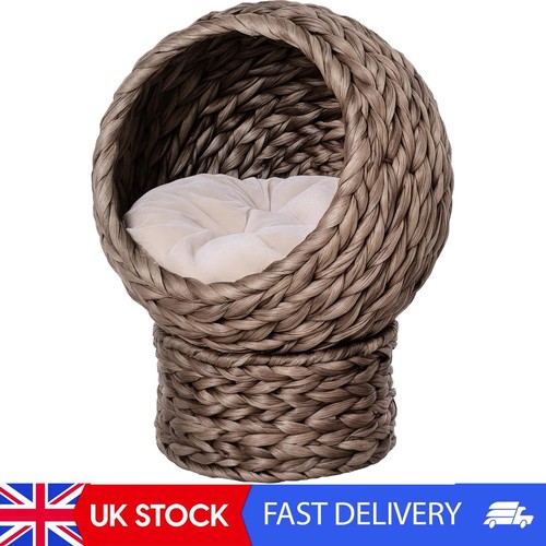 Wicker cat house - cat,