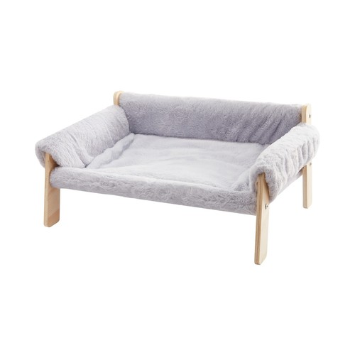 Raised cat bed - raised, with