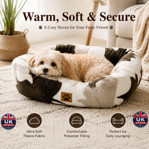 Fleece dog bed soft plush - fleece,