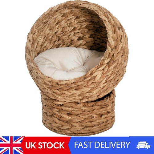 Wicker cat house - wicker,