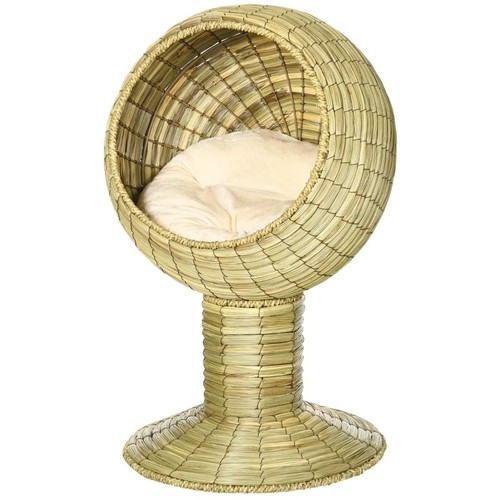 Indoor raised cat house - indoor,