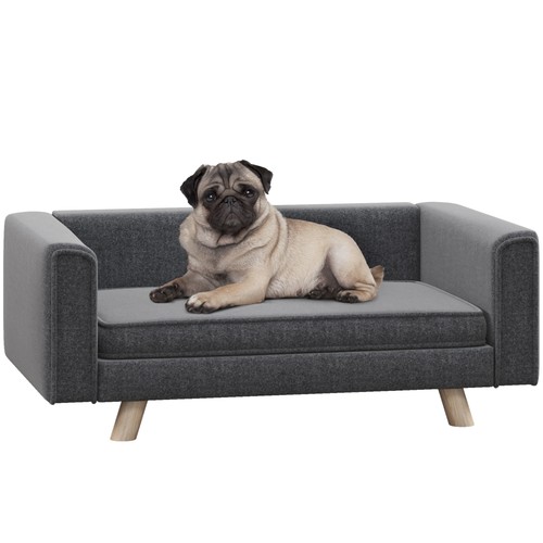 Pawhut elevated dog sofa - elevated,