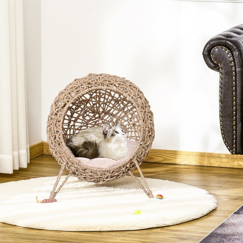 Wicker cat house rattan - house,,