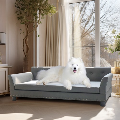 Large elevated dog sofa - large,
