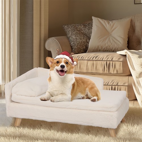 Size elevated sofa - elevated, dog